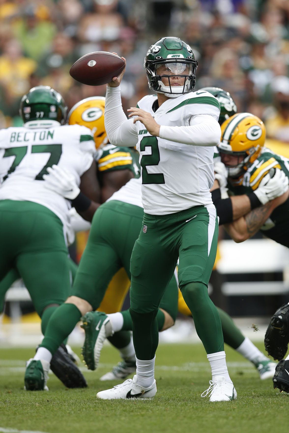 Jets Packers Football